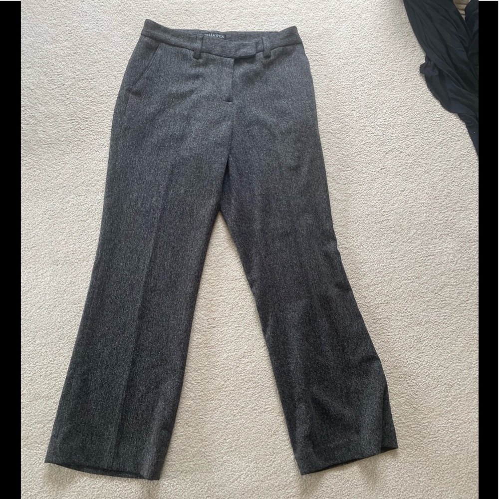 Tweed look dress pants